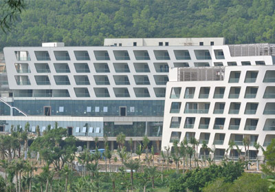 珠海格(ge)力南沙(shā)灣大酒(jiǔ)店外牆(qiang)及内牆(qiáng)陽台